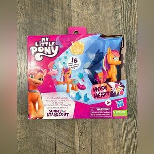 NEW | MY LITTLE PONY Cutie Mark Magic Sunny Starscout 3-inch Pony Figure Playset